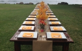 Farm-Table-Jute-Runner-Orange-Flowers
